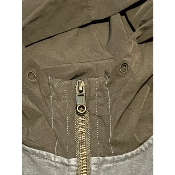 Lululemon Men's Black Iris Blue Studio Full Zip Hoodie Size Medium Worn - Picture 5 of 6